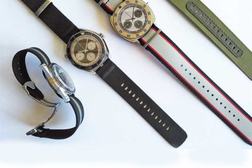 Confection de bracelets nato